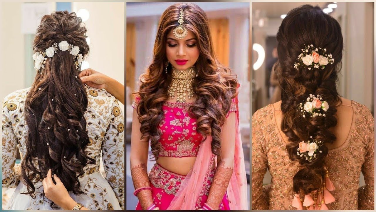 Hairstyles for Sharara Suit