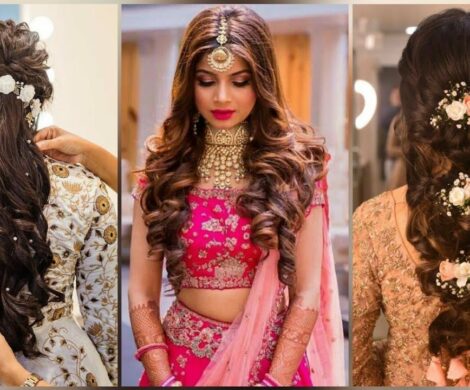 Hairstyles for Sharara Suit